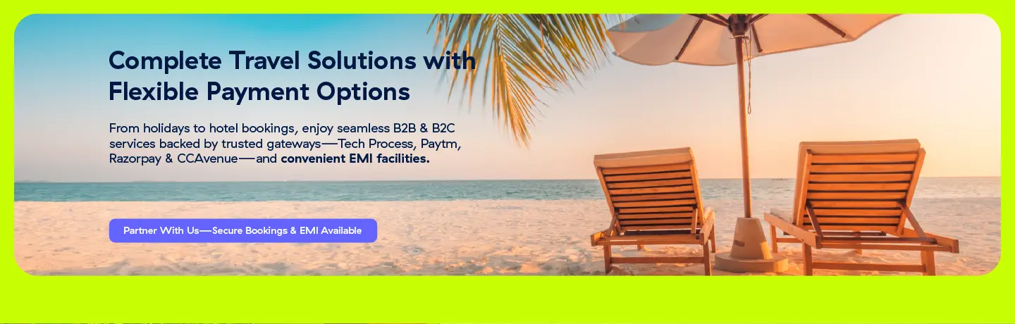 Smart Travel Booking with Multi-Gateway Payments & EMI Options
