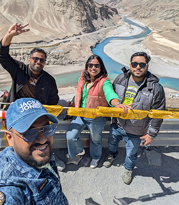 Happy client Leh Ladakh